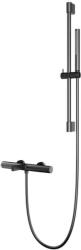 AREZZO design ELEGANT termosztátos kádcsaptelep zuhanyszettel, gun metal AR-1295GM (AR-1295GM)