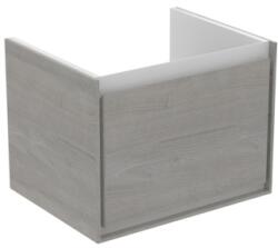 Ideal Standard Connect Air Cube 53 cm fali mosdótartó szekrény 1 fiókkal, világosszürke fa E0846PS (E0846PS)