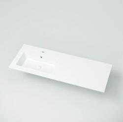 MARMY BERGAMO SLIM 120x46 cm balos mosdó, fehér 80 8210 12 31 10 (80 8210 12 31 10)
