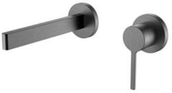 AREZZO design ELEGANT fali mosdócsaptelep, gun metal AR-8095GM (AR-8095GM) - szaniterplaza