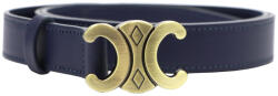 Gregorio BLT-001-105 sötétkék női valódi bőr öv 105 x 2.5 cm (53340)