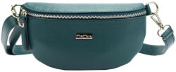 MiaMore 01-029 kék női bőr válltáska, oldaltáska, crossbody 23 x 13 x 6 cm (43232)
