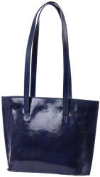 Florence 47 navy kék női bőr kézitáska, válltáska, shopper 39 x 28 x 10.5 cm (54082)
