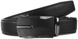 Pierre Cardin Pierre Cardin 554 HY08 fekete automata táblás férfi valódi bőr öv 130 x 3.5 cm (48221)