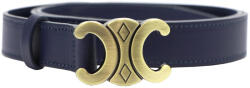 Gregorio BLT-001-95 táblás csatos sötétkék női valódi bőr öv 95 x 2.5 cm (53351)