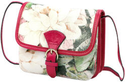 GREGORIO 112 FL-2 magenta 2 rekeszes női bőr válltáska, oldaltáska, party táska 17 x 15 x 8 cm (53009)