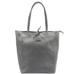 MiaMore 01-014 Z taupe női bőr válltáska 40 x 38 x 13 cm (42861)