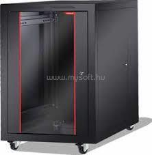 Formrack 26U Server 600x1200 mm 19" szerver rack szekrény - RAL9005 fekete (SC-26U60120) (SC-26U60120)