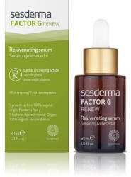 Sesderma Arcápoló szérum növekedési faktorral a bőrfiatalításért Faktor G Renew (Lipid Bubbles Serum) 30 ml