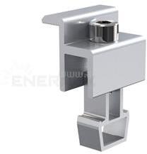 ENERACK Szélső leszorító 30-40mm vastag napelemekhez FEKETE AEC-BK (INT-AEC-BK) (INT-AEC-BK)