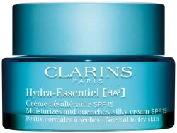 Clarins Hidratáló nappali arckrém normál és száraz bőrre SPF 15 Hydra Essentiel (Moisturizes and Quenches Silky Cream) 50 ml