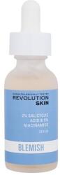 Revolution Beauty Blemish 2% Salicylic Acid & 5% Niacinamide Serum ser facial pentru ten problematic 30 ml pentru femei