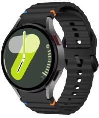 4wrist Szilikon szíj Samsung Galaxy Watch 7 - Black