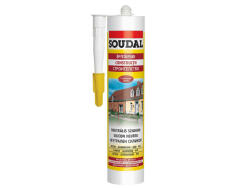 Soudal Neutrális szilikon transzparens építőipari 280ml (103245) (103245)