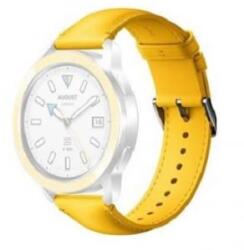 Xiaomi Watch Strap bőr szíj 22mm sárga (BHR7881GL)