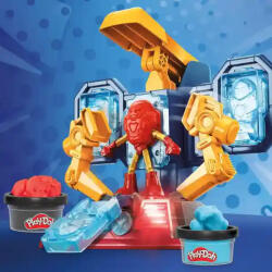 Hasbro Play-Doh Marvel Vasember interaktív páncélkészítő gyurmakészlet (G0035) - morzsajatekbolt