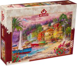 Art Puzzle Пъзел Art Puzzle от 3000 части - Край морето (5527)