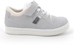 Primigi Primigi, Tépőzáras csillámos hatású sneaker, Világosszürke, Ezüstszín, 28 EU (3877600-SILVER-28)