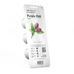 Click & Grow lila chili paprika növénykapszula 3db (SGR46X3) (SGR46X3)