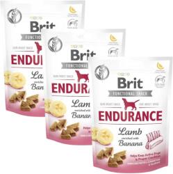 Brit Care Dog Functional Snack Endurance Lamb 3x150 g gustari pentru caini cu miel