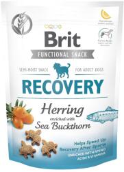 Brit Care Dog Functional Snack Recovery recompense pentru caini activi, hering si catina 150 g