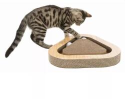 TRIXIE Kaparótábla 2 Labdával Macskamentával 36x5x36/36cm Barna (48009)