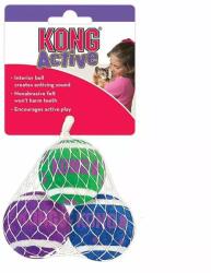 Kong Teniszlabda Csengővel Macskajáték 3, 8cm 3db/cs - grandopet