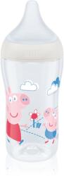 Nuk Perfect Match Peppa Pig kulacs hőmérséklet-figyeléssel 3m+ 260 ml