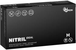 Espeon Gloves Nitril Ideal Black púdermentes nitrilkesztyű méret M 100 db