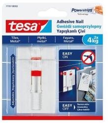 tesa Klebenagel verstellbar Fliesen & Metall bis 4kg 2St. (77767-00000-00) (77767-00000-00)