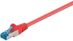 Goobay S/FTP CAT6a Patch Kábel 15 m - Piros (94150)