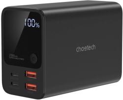 Choetech B635BK USB-A / USB-C Hordozható töltő 22.5W 27000mAh - fekete