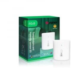 Nous E5 okos Tuya Zigbee vezeték nélküli hőmérséklet és páratartalom érzékelő - aqua