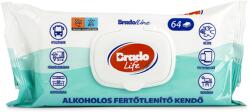 Bradoline alkoholos fertőtlenítő kendő - 64 db - 1 csomag