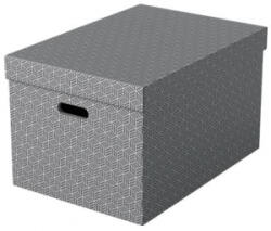 Esselte Home tárolódoboz L-es méret 3db szürke (628287)