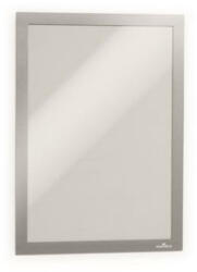 DURABLE Infokeret, A4, öntapadó háttal, DURABLE DURAFRAME® , ezüst (DB489923) (489923)