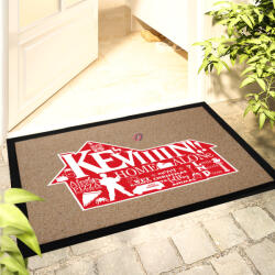 Karácsonyi Lábtörlő 60x40 cm "Reszkessetek betörők - Keviiin" színes HD (DO129217-Doormat-60x40)