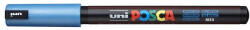 uni Dekormarker, 0, 7 mm, UNI Posca PC-1MR, metálkék (TUPC1MRMK) (289892000)