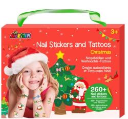 AVENIR Stickere pentru unghii si tatuaje - Craciun (NA218208)