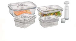Caso - VacuBoxx E-Set - Vákuumtartály készlet - 4 db (01197)