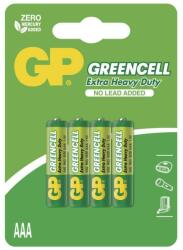 GP Batteries GreenCell AAA Extra Heavy Duty Elemek - 4 db (2025)