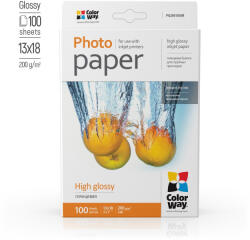 COLORWAY Fotopapir Cw Magas Fenyu 200g/m2, 100db, 13x18 (pg2001005r)