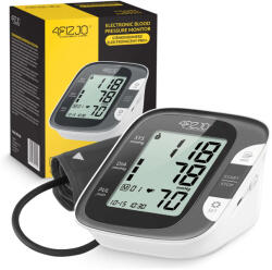 4FIZJO ARITMIA Félkaros elektromos Vérnyomásmérő - Fehér (P-5905973401999)