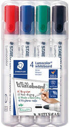 STAEDTLER Táblamarker Staedtler Lumocolor kerek 4 db-os klt. (piros, kék, zöld, fekete) (PTRPP3021-2350)