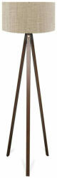 Pakketo PWL-1059 Lampa de podea Î140xL38cm. cu Soclu pentru Bec E27 Bej (202-000005)
