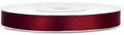  Szaténszalag - Bordó - 6mm x 25m