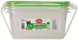 Snips Tárolódoboz - Hermetikus - 1, 2 L - 2 db