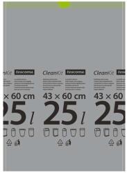 CLEAN KIT összehúzható szemeteszsák 25 l, 15 db (900696.00)