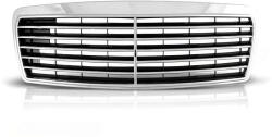 AvantGarde Mercedes W210 E-osztály Hűtőrács - Avantgarde - Króm/Fekete (GRME01)