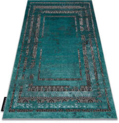 Vintage Modern Vintage Szőnyeg - Türkiz-Antracit - 120x170 cm (GR4598)